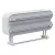 MAGNETIC PLASTIC WRAP DISPENSER WITH CUTTER - REFILLABLE ALUMINUM TIN FOIL AND PLASTIC WRAP ORGANIZER FOR KITCHEN