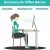 COMPUTER ARM REST FOR DESK, ADJUSTABLE ARM REST SUPPORT FOR COMPUTER DESK ERGONOMIC ARM REST EXTENDER ROTATING MOUSE PAD HOLDER FOR TABLE