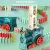 DOMINO TRAIN SET, AUTOMATIC DOMINOES TRAIN TOYS FOR KIDS, ELECTRIC DOMINO BRICK LAYING TRAIN SET KIDS GAMES BUILDING AND STACKING TOY