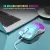 USB WIRED GAMING MOUSE RGB GAMER HOLLOW OUT MOUSES ADJUSTABLE 3600 DPI HONEYCOMB MACRO PROGRAMMABLE ERGONOMIC MICE FOR PUBG
