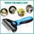 2 IN 1 PET GROOMING TOOL DEMATTING COMB FOR DOGS & CATS 2 SIDED UNDERCOAT RAKE DESHEDDING TOOL CAT MATTED FUR REMOVER FOR LONG HAIRED CAT DOG TANGLES REMOVING（BLUE）