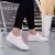 SOLID BREATHABLE SHALLOW MOUTH WOMEN SHOES CLASSIC FLYING WOVEN FLATS
