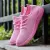 SOLID BREATHABLE SHALLOW MOUTH WOMEN SHOES CLASSIC FLYING WOVEN FLATS