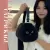 ONE SHOULDER BAG FEMALE DESIGN SMALL MAN MESSENGER BAG VERSATILE HAND MADE AUTUMN AND WINTER PLUSH CUTE CAT BAG
