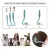PET FLEA & TICK REMOVER TOOL – GROOMING HOOK COMB FOR DOGS & CATS