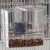 PARROT SPILL PROOF FEED BOX – NO MESS BIRD FOOD CAGE FEEDER