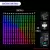 400LED SMART CURTAIN LIGHTS, RGBIC COLOR CHANGING CHRISTMAS LIGHTS STRING DIMMABLE DIY PATTERNS WITH MUSIC FOR BEDROOM COURTYARD