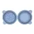 FOLDABLE SILICONE PET BOWLS NON-TOXIC PORTABLE PET TRAVEL FEEDING BOWL FOLDING PUPPY CAT BOWL OUTDOOR FOOD DISPENSER FEEDER