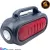 BLUETOOTH SPEAKER FLASHLIGHT SOLAR CHARGING USB / TF CARD RADIO LARGE VOLUME PLAYER - ZQS-T312