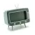 TV MOBILE PHONE STAND WITH TISSUE BOX