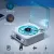 MINI RETRO WHITE NOISE BLUETOOTH SPEAKER - PORTABLE VINTAGE SLEEP AID BLUETOOTH SPEAKER - SUBWOOFER WITH RGB LIGHT SUPPORT TF CARD