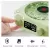MINI RETRO WHITE NOISE BLUETOOTH SPEAKER - PORTABLE VINTAGE SLEEP AID BLUETOOTH SPEAKER - SUBWOOFER WITH RGB LIGHT SUPPORT TF CARD