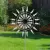 NEW UNIQUE AND MAGICAL METAL WINDMILL 3D WIND POWERED KINETIC SCULPTURE LAWN METAL WIND SOLAR SPINNERS YARD AND GARDEN DECOR