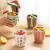 1PC DRIPABLE FRUIT CUP WITH FORK FOOD - LARGE CAPACITY FOOD STORAGE CONTAINERS - PICNIC BUCKET - SALAD CUP - STUDENT PORTABLE