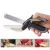 DOBELI SEPARABLE STAINLESS STEEL - BARBECUE STEAK CUTTING SHEAR HOUSEHOLD VEGETABLE SCISSORS 2 IN 1- MULTI KITCHEN TOOL FRUIT KNIFE