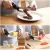 DOBELI SEPARABLE STAINLESS STEEL - BARBECUE STEAK CUTTING SHEAR HOUSEHOLD VEGETABLE SCISSORS 2 IN 1- MULTI KITCHEN TOOL FRUIT KNIFE