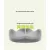 MEMORY FOAM OFFICE CHAIR CUSHION - CAR SEAT SUPPORT WAIST PILLOW - MASSAGE LUMBAR ORTHOPEDIC PILLOW