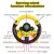 KIDS ELECTRIC SIMULATION STEERING WHEEL TOY - WITH LIGHT AND SOUND EDUCATIONAL CHILDREN