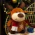 CHRISTMAS GIFTS - XMAS SOFT TOYS - SNOWMAN PLUSH -  SANTA CLAUS PLUSH TOY - ELK PLUSH TOY - STUFFED SOFT TOYS