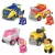 CHASE PAW PATROL - 4PCS/SET ORIGINAL BOX 100% GENUINE - MARSHALL SKYE RUBBLE - SUPER PUPS PULL BACK - TOY VEHICLES - KIDS BIRTHDAY GIFT