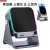5-IN-1 WIRELESS INDUCTION SPEAKER - BLUETOOTH DESKTOP HUB WITH WIRELESS CHARGING & PHONE STAND