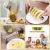STAINLESS STEEL PINEAPPLE CUTTER - SPIRAL ROTARY PINEAPPLE SLICER - PINEAPPLE PEELER & CORE SEPARATOR