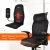 MULTI-MODE VIBRATING HEATED MASSAGE CHAIR PAD - ELECTRIC HEATED MASSAGE SEAT CUSHION