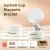 FOLDABLE SILICONE SUCTION CUP PHONE HOLDER - HANDS-FREE MIRROR & WALL MOUNT