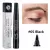 EYEBROW PEN WATERPROOF 4 FORK TIP EYEBROW TATTOO PENCIL COSMETIC LONG LASTING NATURAL DARK BROWN LIQUID EYE BROW PENCIL