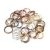 PREMIUM METAL JUMP RINGS SET – SILVER/GOLD/BRONZE SPLIT RINGS & CONNECTORS FOR DIY JEWELRY MAKING