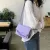 NEW FASHION WOMEN’S MINI PU LEATHER FLAP BAG – INDUSTRIAL CHAIN DESIGN & CROSSBODY STRAP