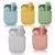 WIRELESS EARPHONES BLUETOOTH 5.0 EARPHONE TWS MATTE MACARON EARBUDS WITH MIC CHARGING BOX