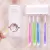 AUTOMATIC TOOTHPASTE DISPENSER & 5-SLOT TOOTHBRUSH HOLDER – WALL-MOUNTED HANDS-FREE SQUEEZER