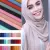 BUBBLE CHIFFON SCARF & HIJAB WRAP - PLAIN & SOLID COLOR SHAWLS | PROTECHSHOP