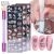 NAIL STAMPING PLATES SET - SILICONE SPONGE BRUSH & STENCILS | PROTECHSHOP