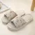 WOMEN CASUAL FLORAL INDOOR HOME SLIPPERS FLOWER SOFT SLIPPERS SPRING AUTUMN FLIP FLOPS FEMALE