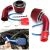 UNIVERSAL CAR AUTOMOBILE RACING CAR COLD AIR INTAKE SYSTEM TURBO INDUCTION PIPE TUBE+CONE AIR FILTER