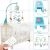 BABY RATTLES CRIB MOBILES TOY HOLDER ROTATING MOBILE BED BELL MUSICAL BOX PROJECTION MONTHS NEWBORN