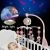 BABY RATTLES CRIB MOBILES TOY HOLDER ROTATING MOBILE BED BELL MUSICAL BOX PROJECTION MONTHS NEWBORN
