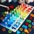 BABY MONTESSORI MATH TOYS KIDS EDUCATIONAL FISHING COUNT NUMBERS MATCHING DIGITAL SHAPE LOG BOARD