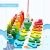 BABY MONTESSORI MATH TOYS KIDS EDUCATIONAL FISHING COUNT NUMBERS MATCHING DIGITAL SHAPE LOG BOARD
