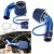 UNIVERSAL CAR AUTOMOBILE RACING CAR COLD AIR INTAKE SYSTEM TURBO INDUCTION PIPE TUBE+CONE AIR FILTER