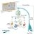 BABY RATTLES CRIB MOBILES TOY HOLDER ROTATING MOBILE BED BELL MUSICAL BOX PROJECTION MONTHS NEWBORN
