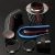 UNIVERSAL CAR AUTOMOBILE RACING CAR COLD AIR INTAKE SYSTEM TURBO INDUCTION PIPE TUBE+CONE AIR FILTER