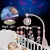 BABY RATTLES CRIB MOBILES TOY HOLDER ROTATING MOBILE BED BELL MUSICAL BOX PROJECTION MONTHS NEWBORN