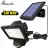 SOLAR POWER PIR MOTION SENSOR FLOOD WALL LIGHT WATERPROOF OUTDOOR INDOOR GARDEN SECURITY SOLAR LAMP