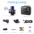 DUAL LENS BUILT IN GPS WIFI FHD 1080P FRONT + VGA REAR CAMERA CAR DVR RECORDER DASH CAM NIGHT VISION