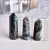 1PC NATURAL CRYSTAL LABRADORITE HEXAGONAL COLUMN CRYSTAL POINT MINERAL ORNAMENT HEALING WAND HOME DECOR