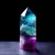 1PC NATURAL FLUORITE HEXAGONAL COLUMN CRYSTAL POINT HEALING WAND MINERAL CRYSTAL HOME DECORATION