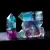 1PC NATURAL FLUORITE HEXAGONAL COLUMN CRYSTAL POINT HEALING WAND MINERAL CRYSTAL HOME DECORATION